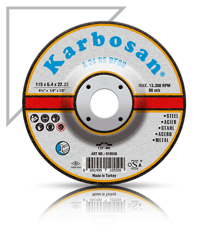 KARBOSAN FLEX TAŞLAMA 180 x 8.0 x 22.23