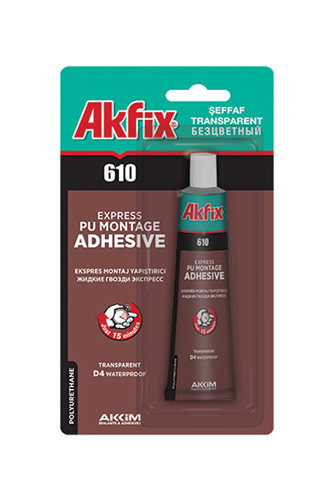 AKFİX 610 EKSPRES PU MONTAJ KİT 50 ML ( SIVI ÇİVİ )